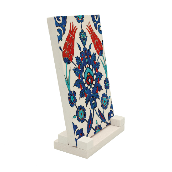 Tile Pattern Printed Natural Stone Tabletop