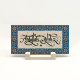 Rustem Pasha Mosque Tile Pattern Printed Natural Stone Tabletop