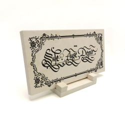 Kenar Deseni / Görseli Printed Natural Stone Tabletop