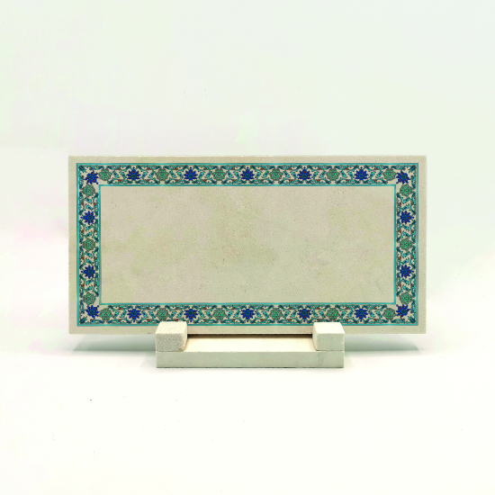 Kenar Deseni / Görseli Printed Natural Stone Tabletop