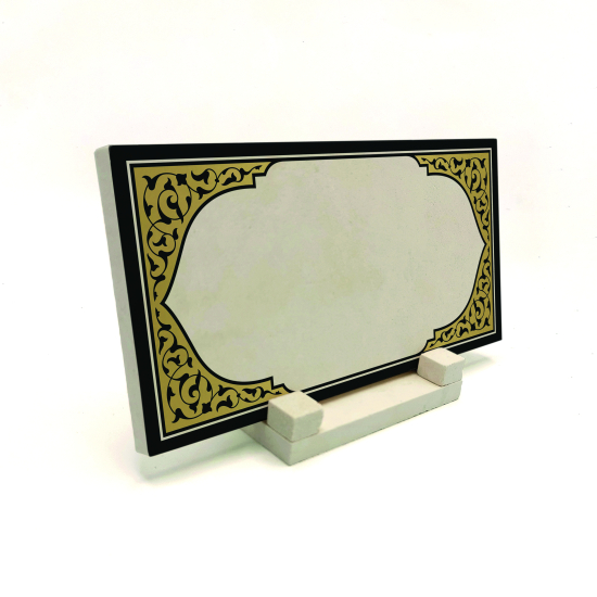 Kenar Deseni / Görseli Printed Natural Stone Tabletop