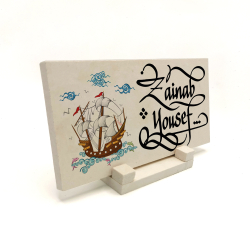 Kenar Deseni / Görseli Printed Natural Stone Tabletop