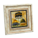 Kâbe, Mescid-i Aksa, Mescid-i Nebevi Printed Natural Stone with Frame
