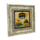 Kâbe, Mescid-i Aksa, Mescid-i Nebevi Printed Natural Stone with Frame