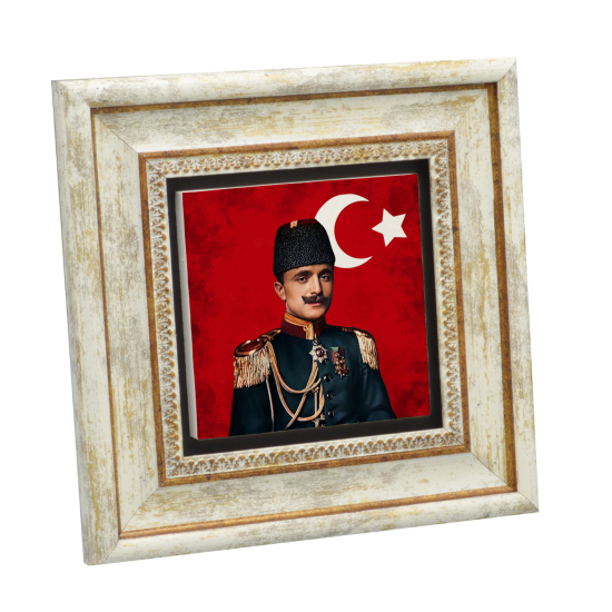 Enver Paşa Printed Natural Stone with Frame