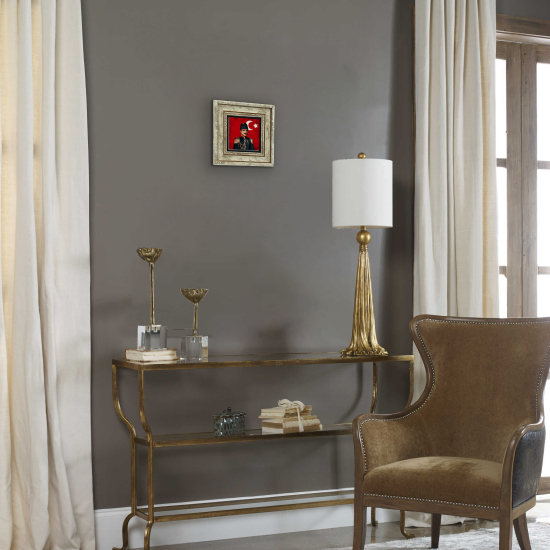 Enver Paşa Printed Natural Stone with Frame