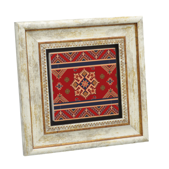 Halı Motifleri Printed Natural Stone with Frame