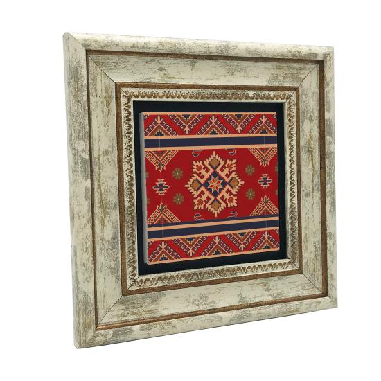 Halı Motifleri Printed Natural Stone with Frame