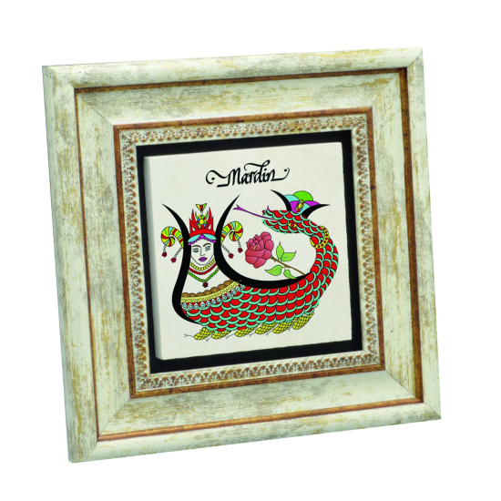 Mardin Şahmeran Printed Natural Stone with Frame