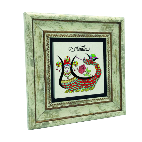 Mardin Şahmeran Printed Natural Stone with Frame