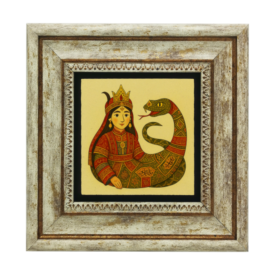 Shahmaran Printed Natural Stone with Frame