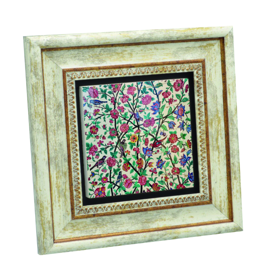 İran Çinisi (Sa'di-yi Şirazi Türbesi) Baskılı Doğal Taş Tablo