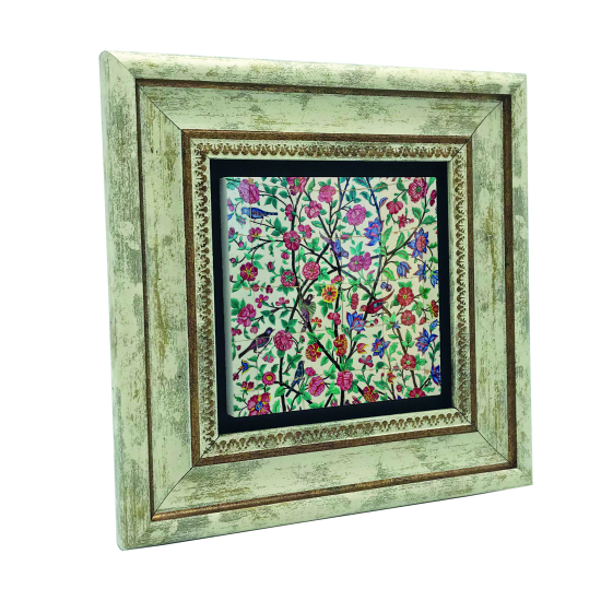 İran Çinisi (Sa'di-yi Şirazi Türbesi) Baskılı Doğal Taş Tablo