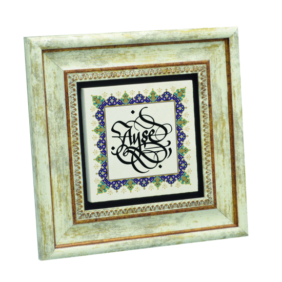 Kenar Deseni / Görsel Printed Natural Stone with Frame