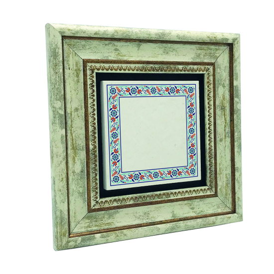 Kenar Deseni / Görsel Baskılı Doğal Taş Tablo