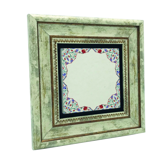 Kenar Deseni / Görsel Printed Natural Stone with Frame