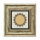 Name Can Be Added, Border Pattern / Image Printed Natural Stone with Frame