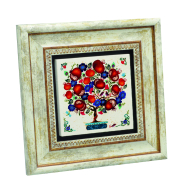 Nar Ağacı Printed Natural Stone with Frame