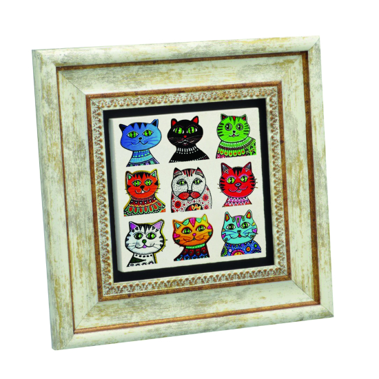 Kediler Printed Natural Stone with Frame