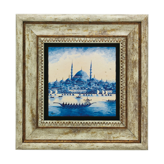 Eminönü Yeni Camii Baskılı Doğal Taş Tablo