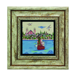 Ayasofya Camii  Baskılı Doğal Taş Tablo