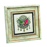 Osmanlı Arması  Printed Natural Stone with Frame