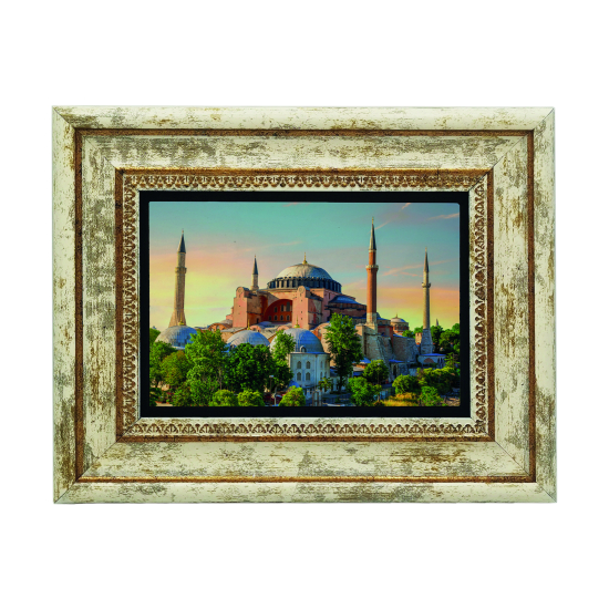 Ayasofya Printed Natural Stone with Frame