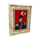 Enver Paşa Baskılı Doğal Taş Tablo