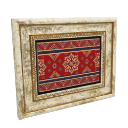 Halı Motifleri Printed Natural Stone with Frame