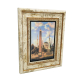 Sultan Ahmet Camii ve Obelisk Dikilitaş Printed Natural Stone with Frame