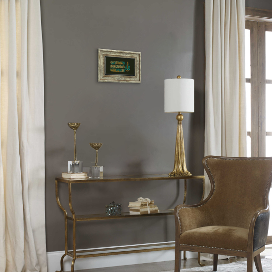 Ayet-el Kürsi Baskılı Doğal Taş Tablo