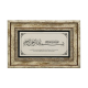 İngilizce Mealli Besmele Printed Natural Stone with Frame
