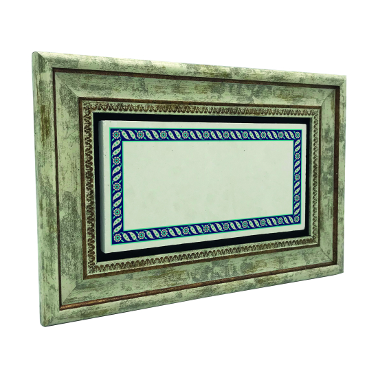 Kenar Deseni / Görseli Baskılı Doğal Taş Tablo