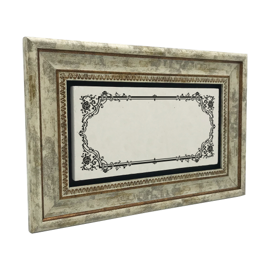 Kenar Deseni / Görseli Baskılı Doğal Taş Tablo