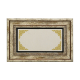 Name Can Be Added, Border Pattern / Image Printed Natural Stone with Frame