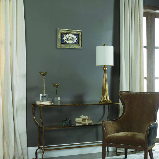 İsim Yazılabilir Kenar Deseni Printed Natural Stone with Frame