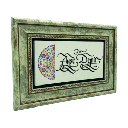 Kenar Deseni / Görseli Printed Natural Stone with Frame