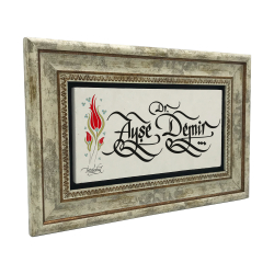 Kenar Deseni / Görseli Printed Natural Stone with Frame