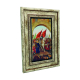 Fatih Sultan Mehmet Printed Natural Stone with Frame