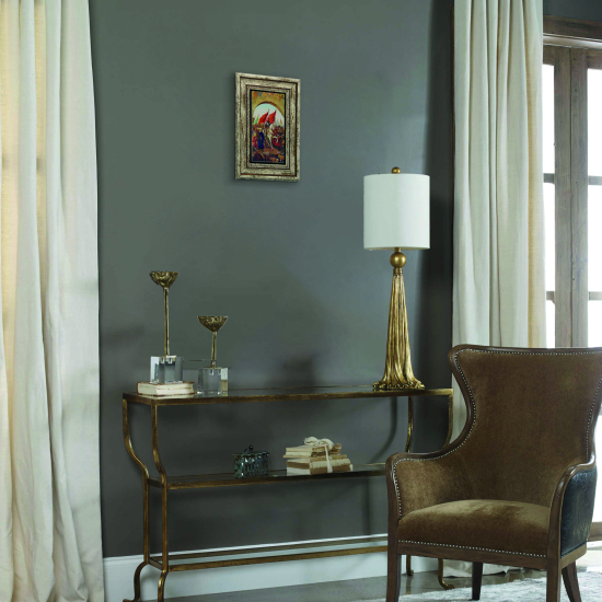 Fatih Sultan Mehmet Printed Natural Stone with Frame