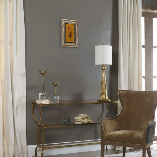 Ebru Baskılı Doğal Taş Tablo