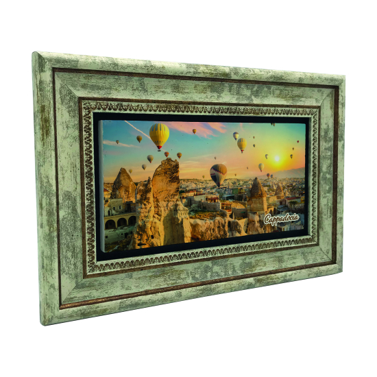 Kapadokya Printed Natural Stone with Frame