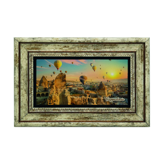 Kapadokya Printed Natural Stone with Frame