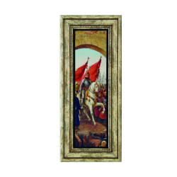 "Fatih Sultan Mehmet'in İstanbul’a Girişi" Tablosu Baskılı Doğal Taş Tablo