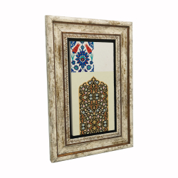 Muhammed (S.A.V.) Printed Natural Stone with Frame