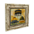 Kâbe, Mescid-i Aksa, Mescid-i Nebevi Printed Natural Stone with Frame