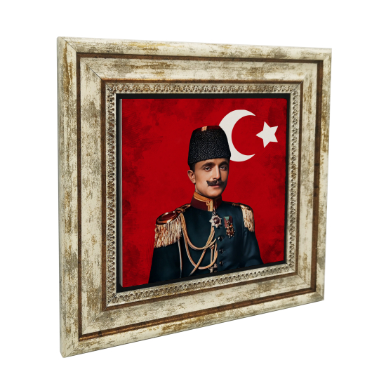 Enver Paşa Baskılı Doğal Taş Tablo