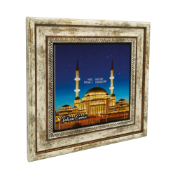 Taksim Camii Görseli Baskılı Doğal Taş Tablo