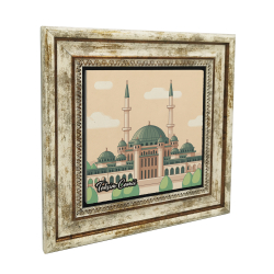 Taksim Camii Görseli Baskılı Doğal Taş Tablo