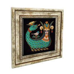 Şahmeran Printed Natural Stone with Frame